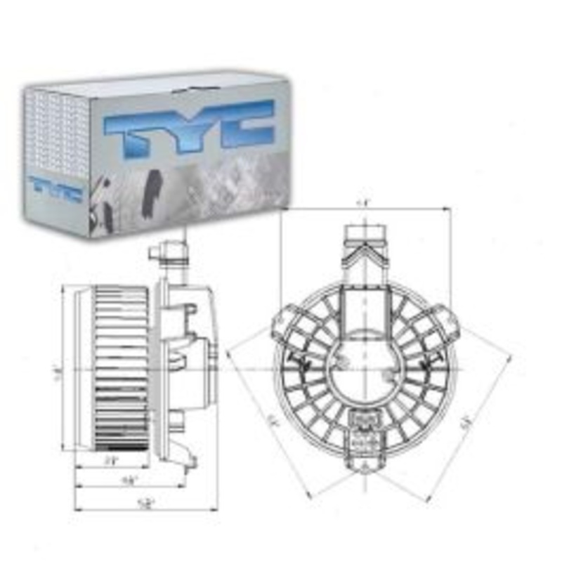 TYC Front HVAC Blower Motor for 2011-2016 Scion tC