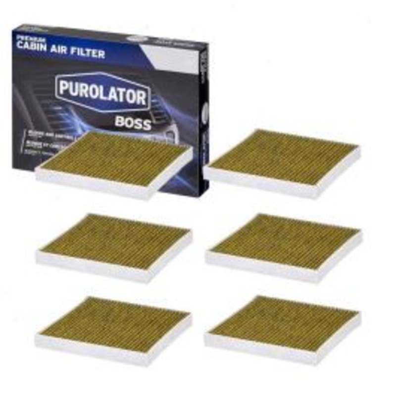 6 pc Purolator BOSS PBC25869 Cabin Air Filters