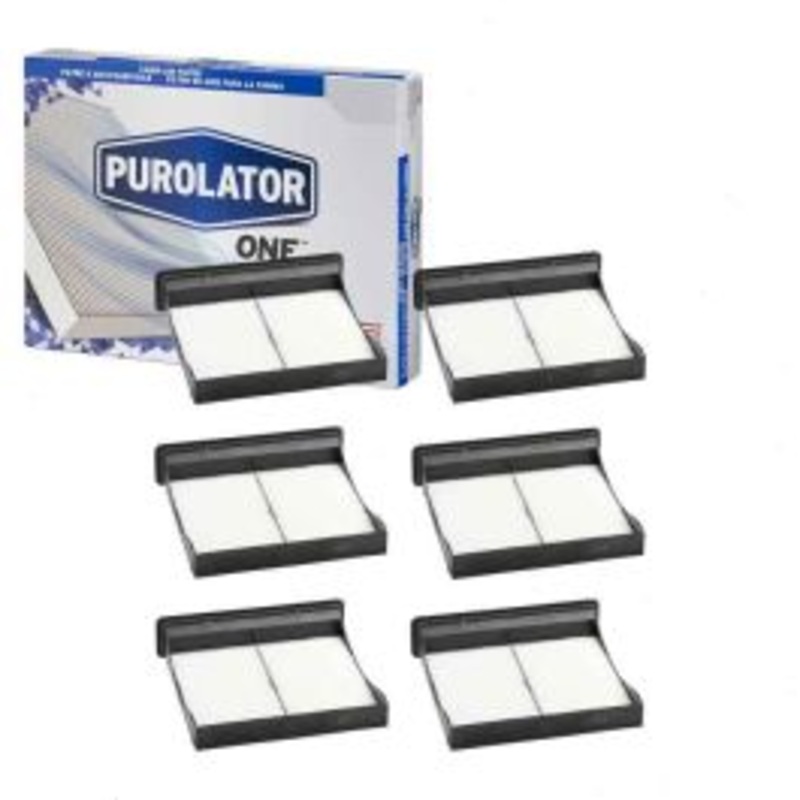 6 pc Purolator ONE C36115 Cabin Air Filters