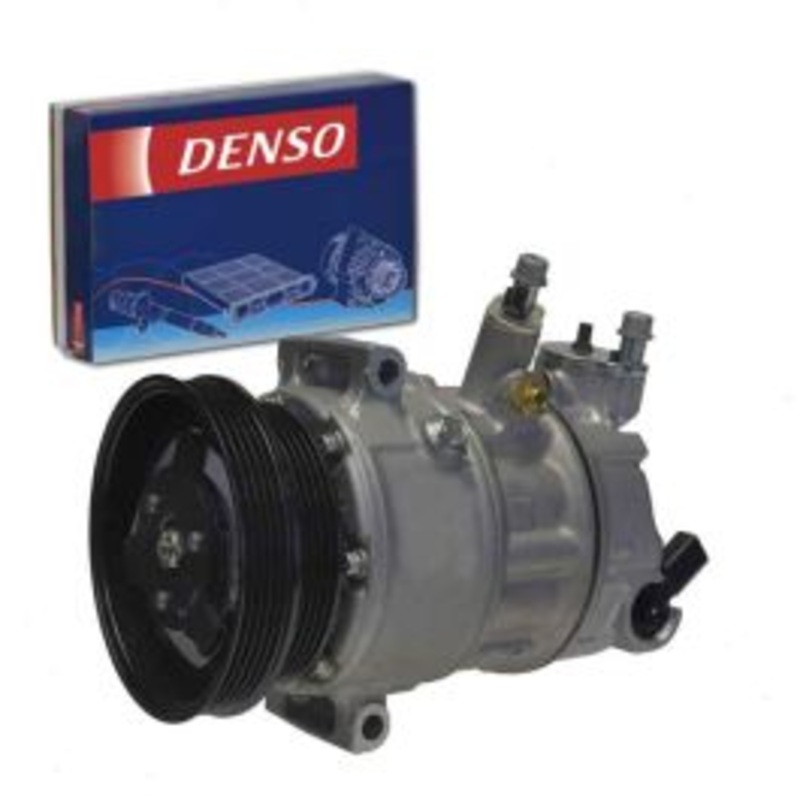 DENSO AC Compressor & Clutch for 2005-2014 Volkswagen Jetta 2.5L L5