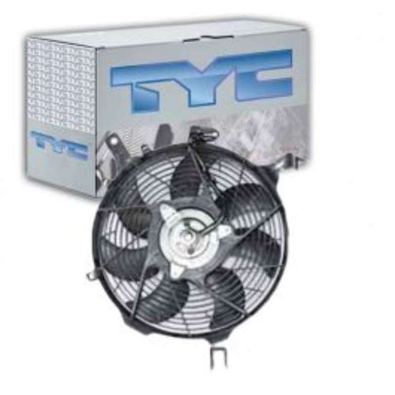 TYC AC Condenser Fan Assembly for 2001-2004 Nissan Frontier 3.3L V6