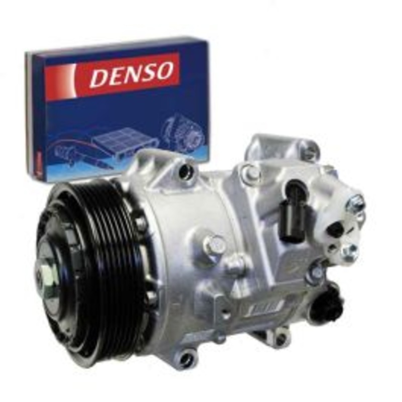 DENSO AC Compressor & Clutch for 2009-2012 Toyota RAV4 2.5L L4