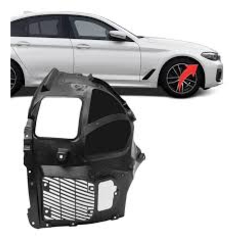 Front Left Fender Liner 51717340786 Compatible With BMW 5 Series G30, F90 Tag-FE-34