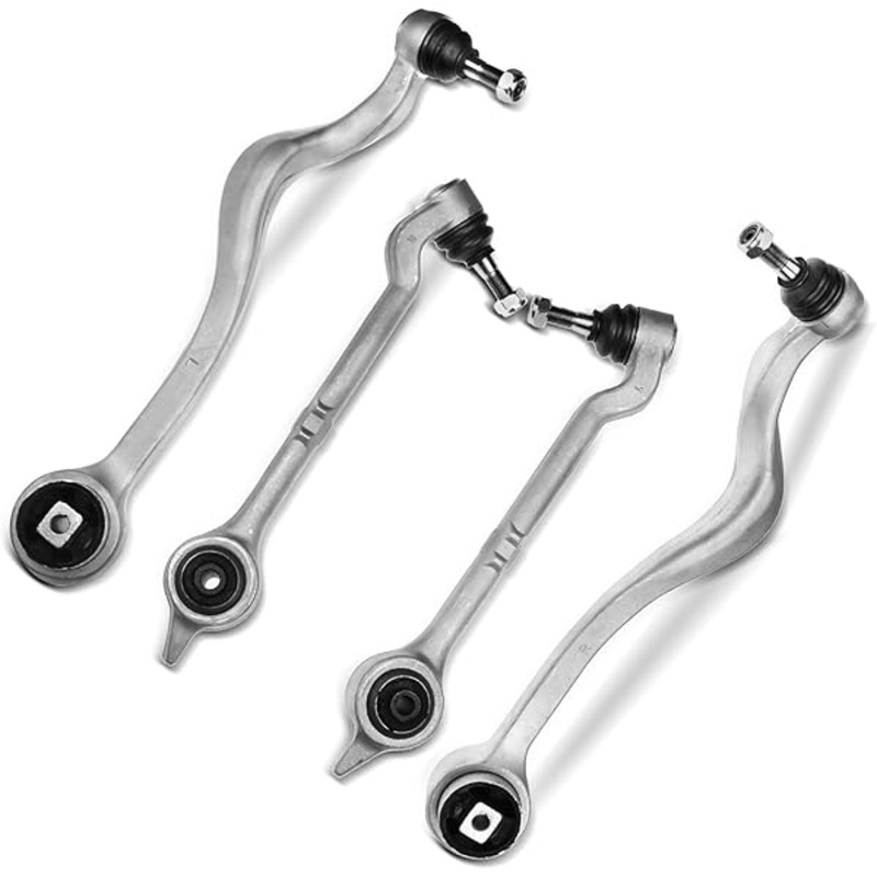 Front Lower Control Arm (Set Of 4) 31126774831 31126774832 31126777939 31126777940 Compatible with BMW 6 Series (E63)  & 6 Convertible (E64) & 7 Series (E65, E66, E67)