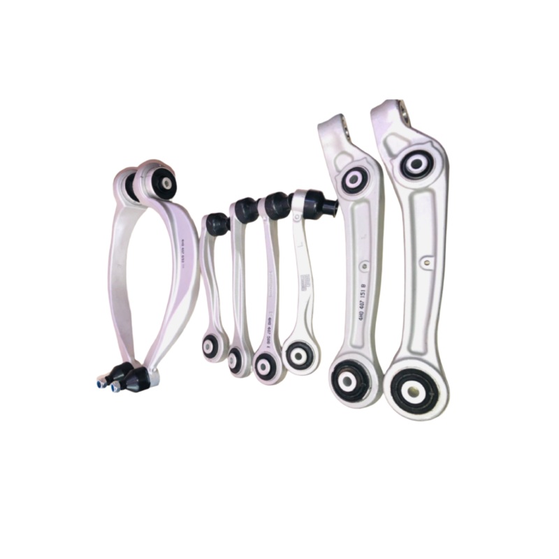 Front Lower Control Arm (Set Of 8) 4H0407693D 4H0407694D 4H0407151B 4H0407152B 4H0407506E 4H0407505E 4H0407510E 4H0407509E Compatible with AUDI A8 D4 (4H2, 4H8, 4HC, 4HL) | A8 / S8 | A8L