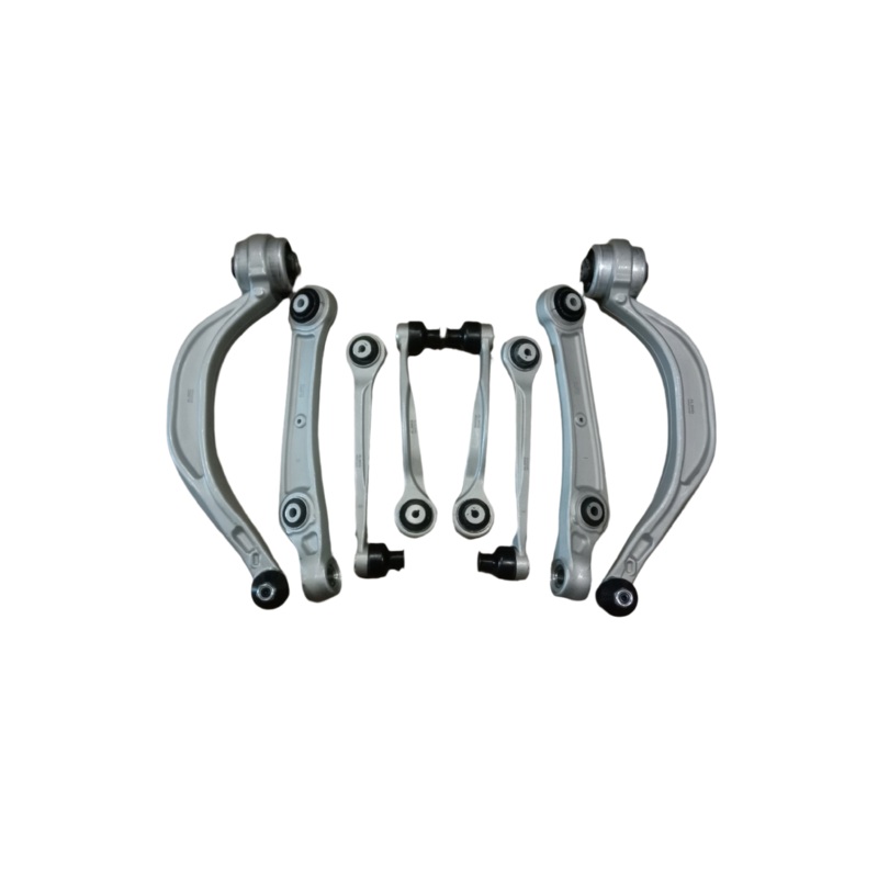 Front Lower Control Arm (Set Of 8) 4M0407505B 4M0407506B 4M0407509B 4M0407510B 80A407151B 80A407152B 80A407693D 80A407694D Compatible with AUDI A6 C8 (4A2) & A7 Sportback (4KA) | A7 / S7 & Q5 (FYB, FYG)