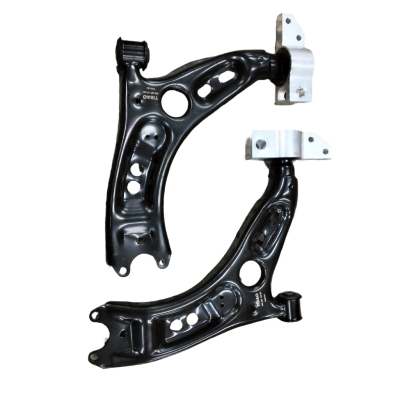 Front Lower Control Arm With Bush (Set Of 2) Left 1K0407151BC & Right 1K0407152BC Compatible with SKODA OCTAVIA II (1Z3) | LAURA & SUPERB II (3T4) & YETI (5L)