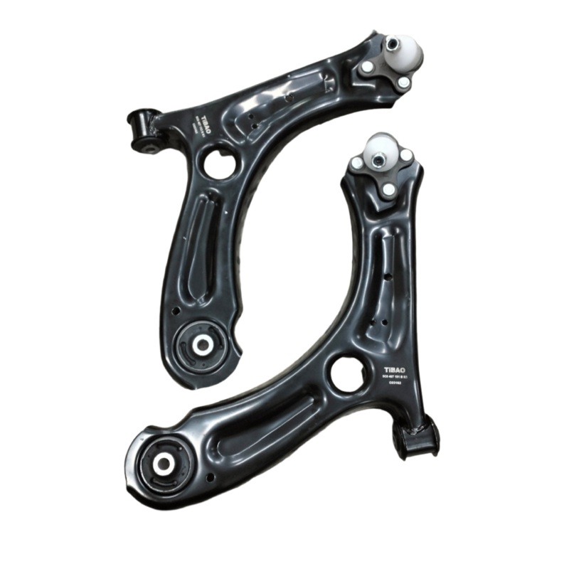 Front Lower Control Arm With Bush (Set Of 2) Left 5C0407151BK & Right 5C0407152BK Compatible with VW JETTA IV (162, 163, AV3, AV2)