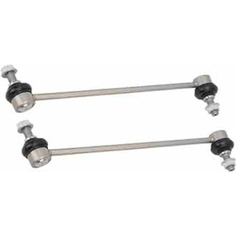 Front Axle Sway Bar End Stabilizer Link Right  & Left Set 31356777319 Compatible With BMW 5 Series (F10) & 5 Gran Turismo (F07) & 6 Convertible (F12) & 7 Series (F01, F02, F03, F04)