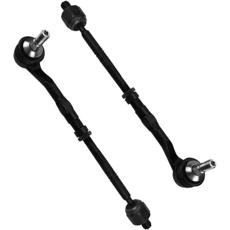Front Steering Tie Rod End Head Assembly (Rack End & Tie Rod End) Right & Left Set 32216762403 32106777479 Compatible With  BMW 5 Series (E60)