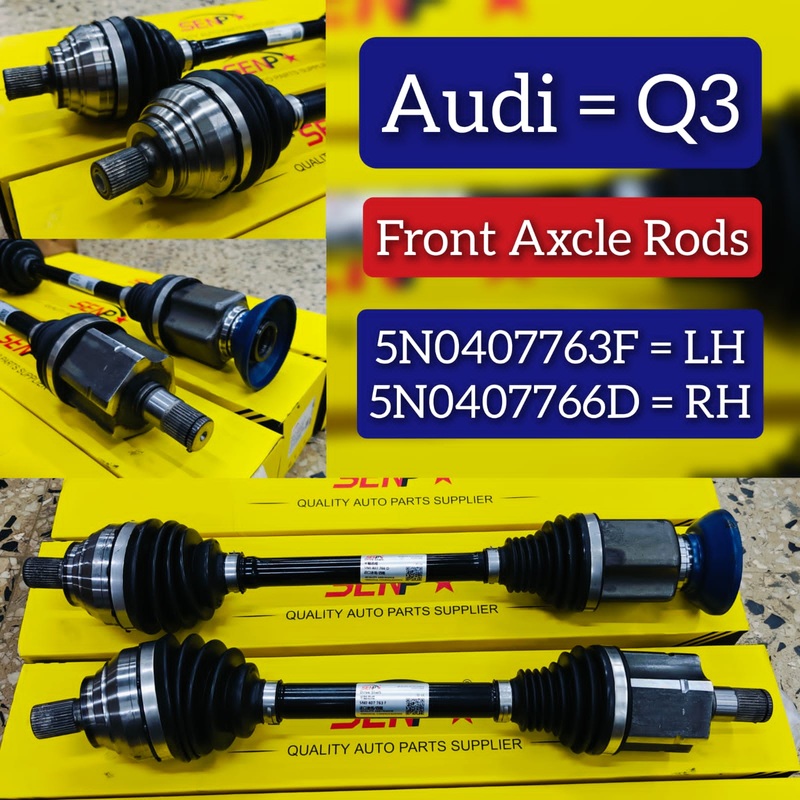Front Left Driveshaft 5N0407763F  Compatible With AUDI Q3 (8UB, 8UG)