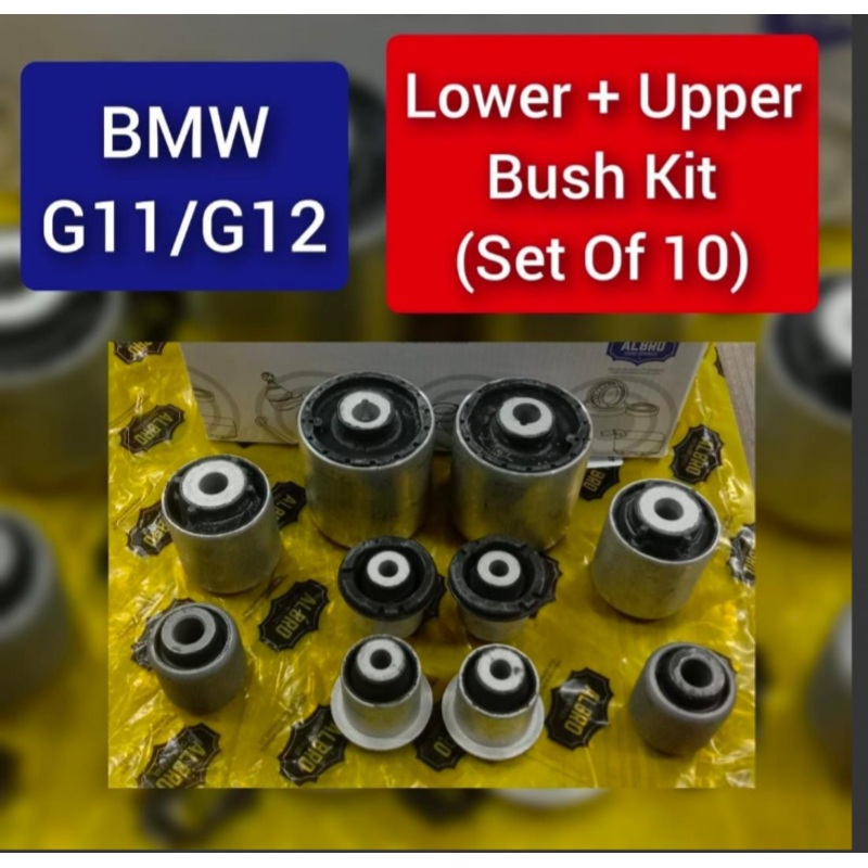 Front Lower Upper  Bush Kits  BMW G11 G12  Compatible with BMW 7 Series (G11/G12)