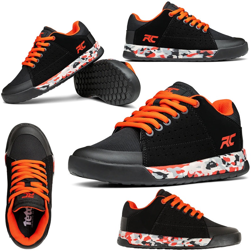Ride Concepts Livewire Youth Limited Edition Flat Shoes - Youth US 4.0 - Vulcan Black
